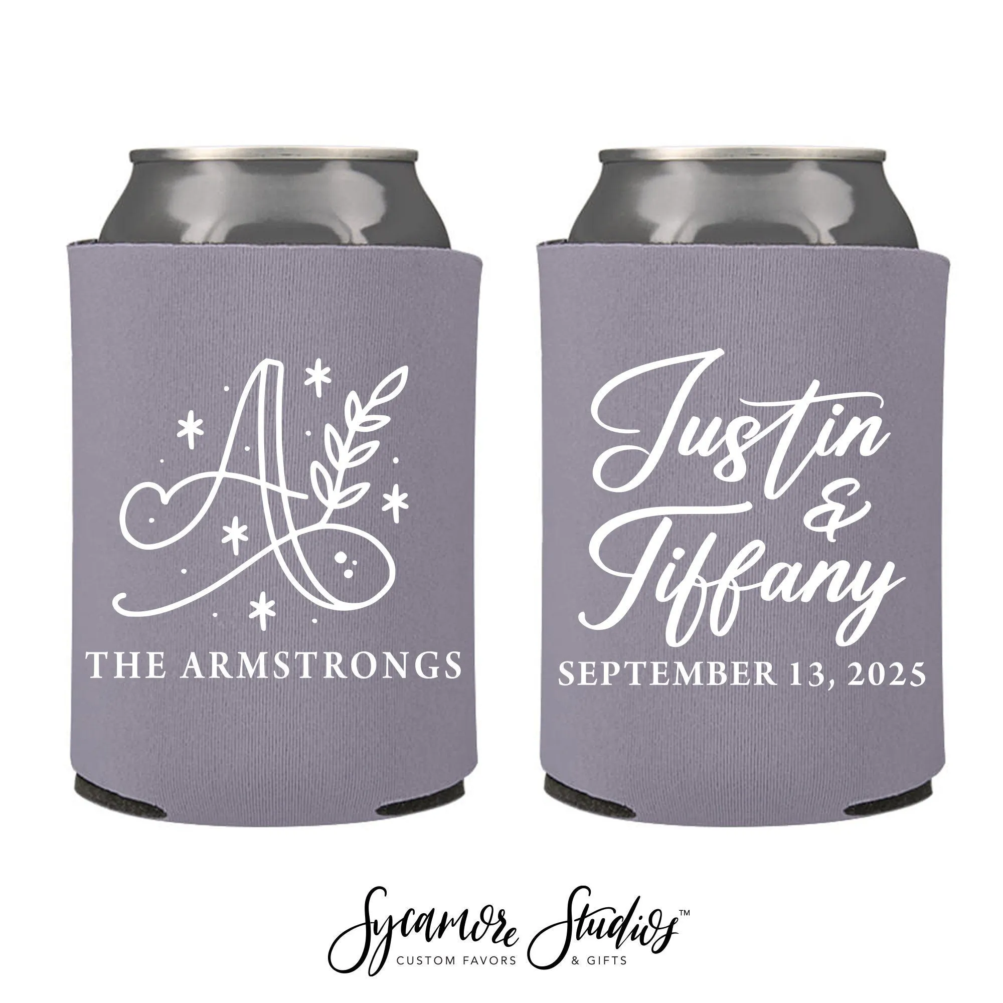 Love - Wedding Can Cooler #87R
