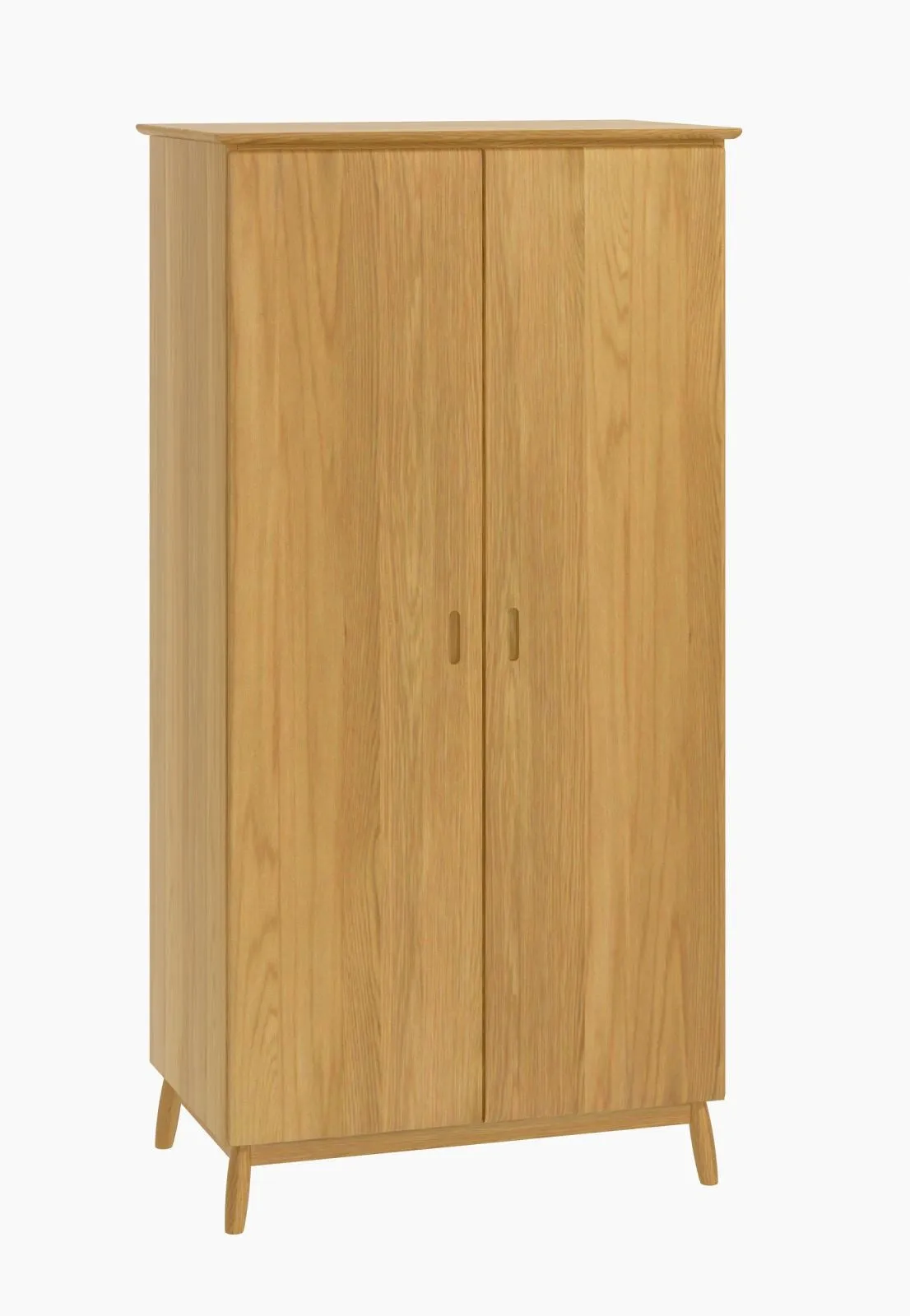 Malmo Oak 2 Door Wardrobe