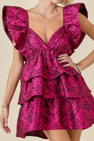 Mariposa Ruffle Dress