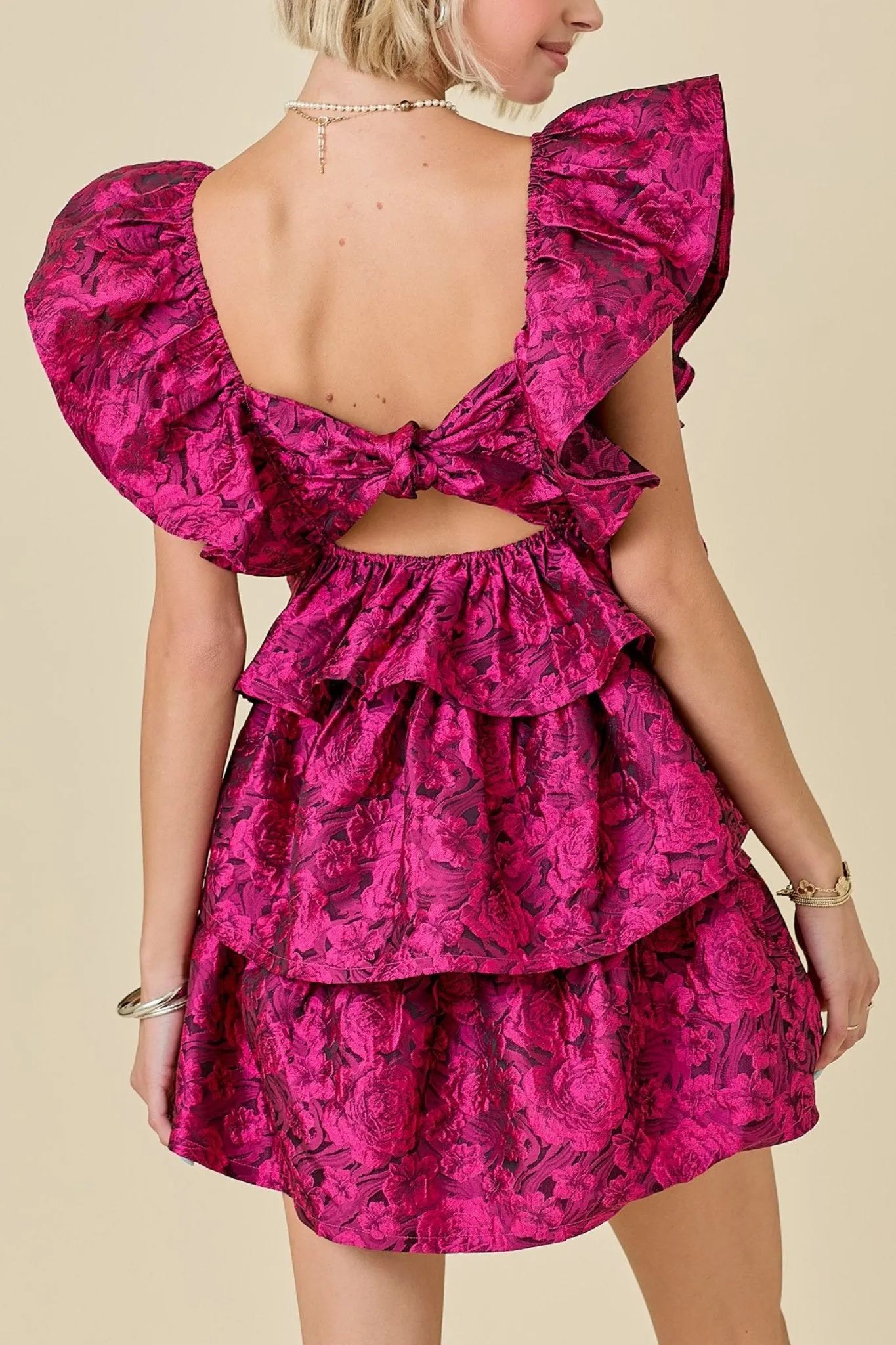 Mariposa Ruffle Dress