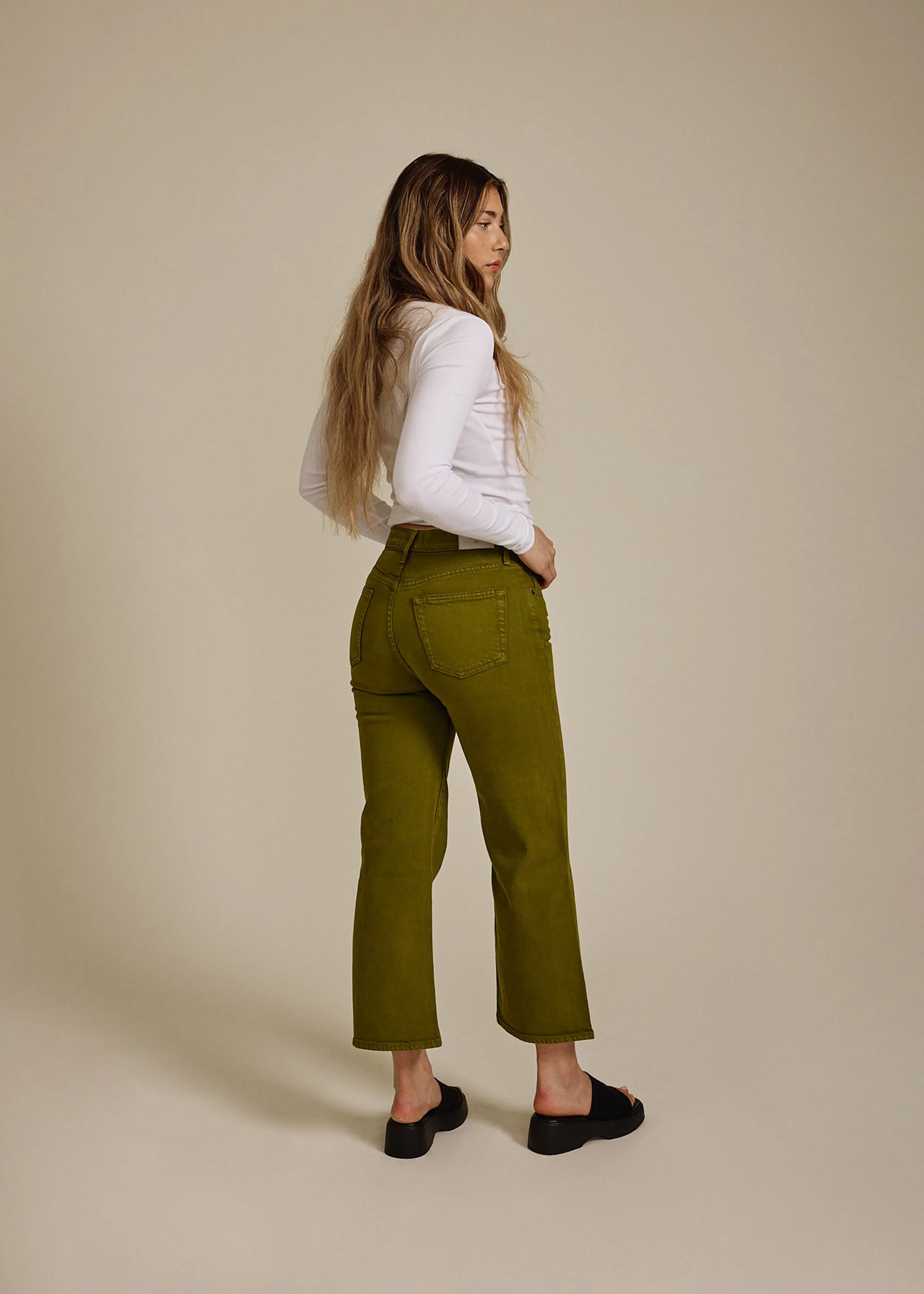 Marli Wide Leg Ankle || Olivo