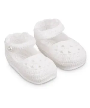 Mary Jane Crocheted Bootie