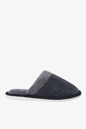 Men Charcoal Mule Slipper