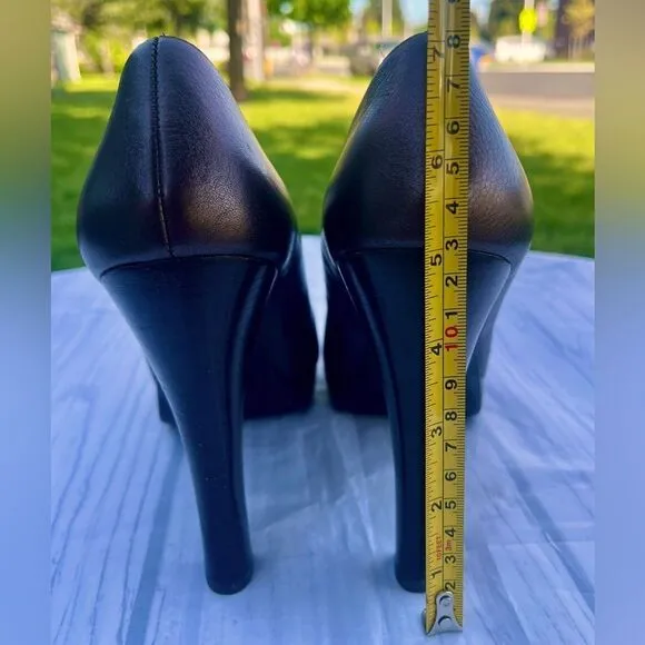 Michael Kors dark Metallic Gold High Heels Size 9