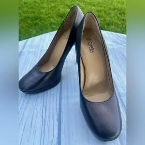 Michael Kors dark Metallic Gold High Heels Size 9