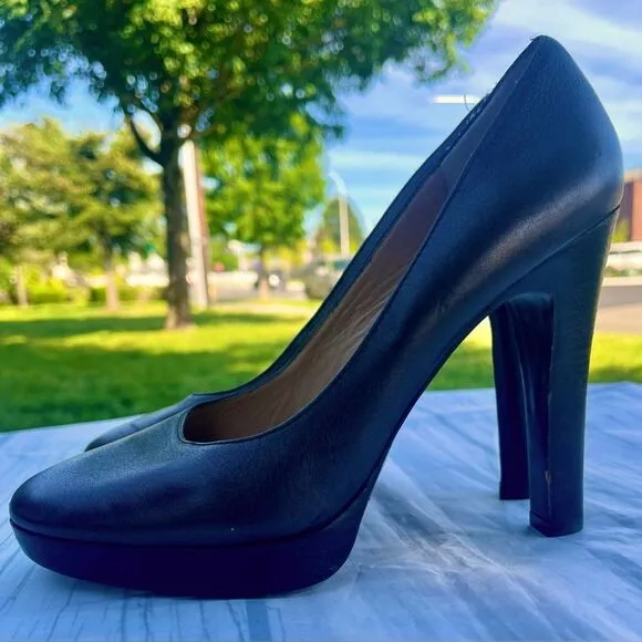 Michael Kors dark Metallic Gold High Heels Size 9