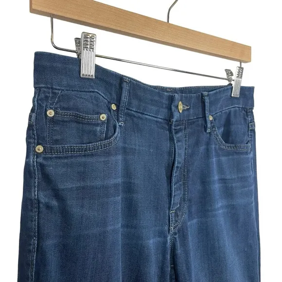 Mother The Looker High Rise Jeans in The Missing Hour Dark Wash Size 27