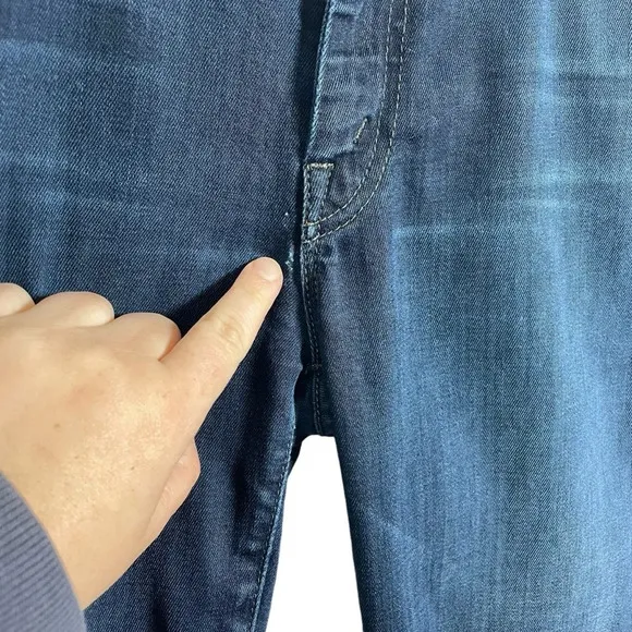 Mother The Looker High Rise Jeans in The Missing Hour Dark Wash Size 27