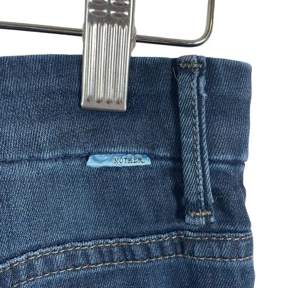 Mother The Looker High Rise Jeans in The Missing Hour Dark Wash Size 27