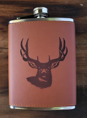 Mule Deer Flask (8 oz)