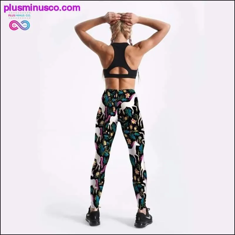New 2018 Red Rose Print Elastic Women Leggings Blue Green 3D