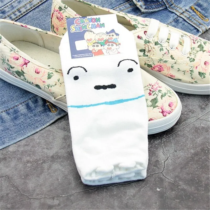 New 4 Pack Crayon Shin Chan Ankle Socks, Adults Sz 5-10