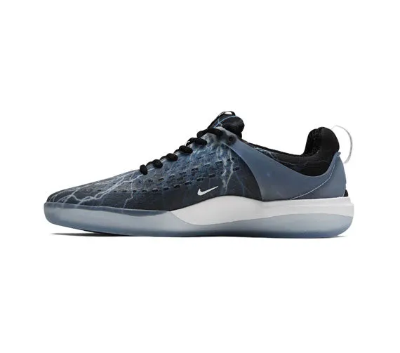 Nike SB Nyjah 3 Premium - Black/White-Deep Royal-White