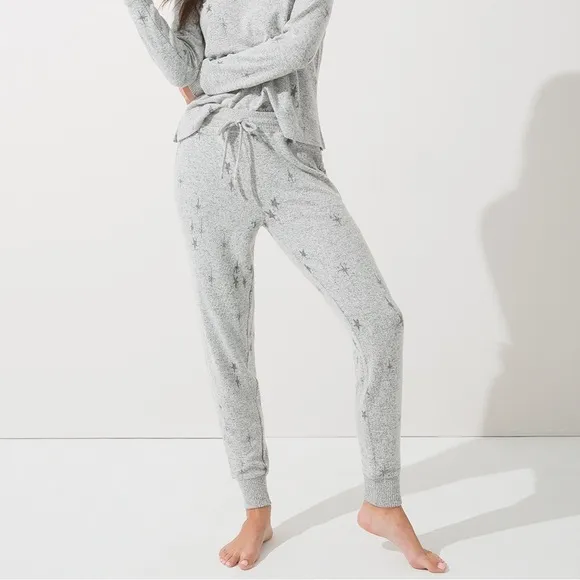 NWT SOMA BRUSHED COZY LS JOGGERS XXL Wandering Star