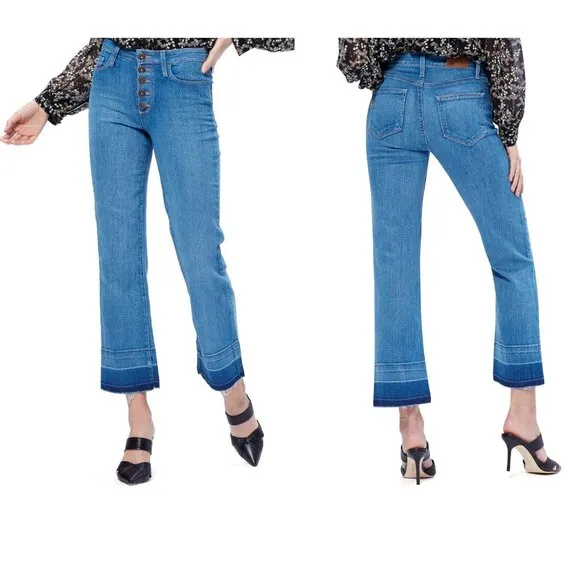Paige Atley Ankle Flare Jeans Altman 23
