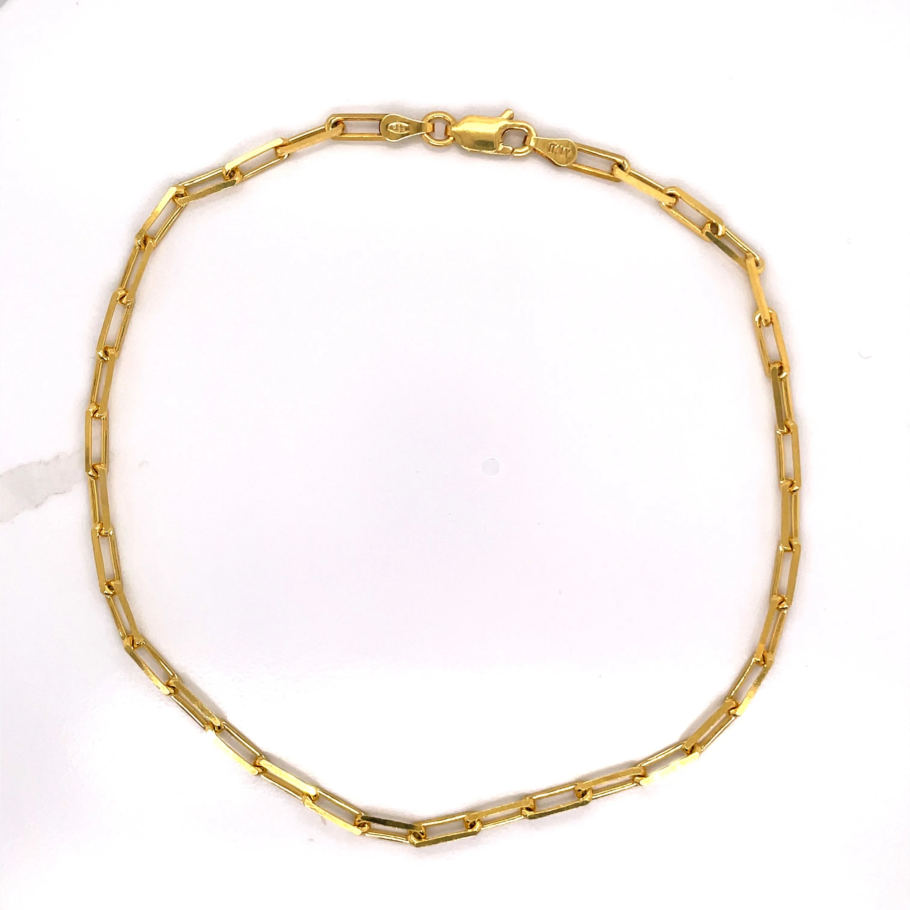 Paperclip 925 Ankle Bracelet - 64181/64180