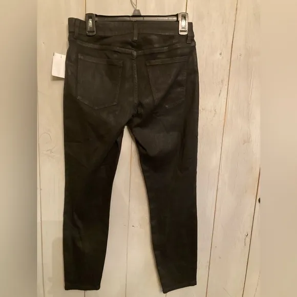 Pistola NWT Size 31 Aline Black Coated Ankle Jean High Rise Skinny New 178$