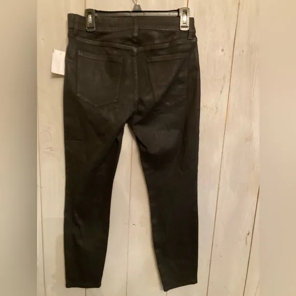 Pistola NWT Size 31 Aline Black Coated Ankle Jean High Rise Skinny New 178$