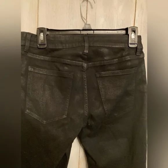 Pistola NWT Size 31 Aline Black Coated Ankle Jean High Rise Skinny New 178$