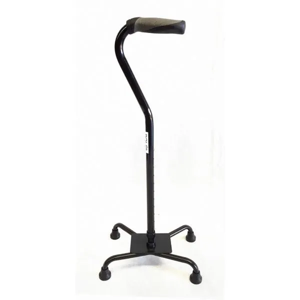 PQUIP Quad Tip Large Cane With TPR Handle