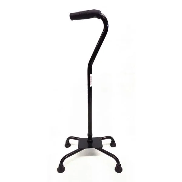 PQUIP Quad Tip Large Cane With TPR Handle