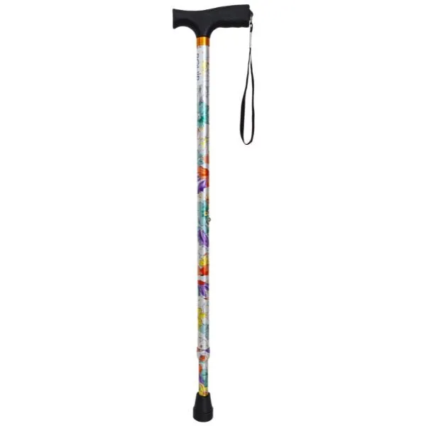 PQUIP T Shape Soft Grip Handle Cane