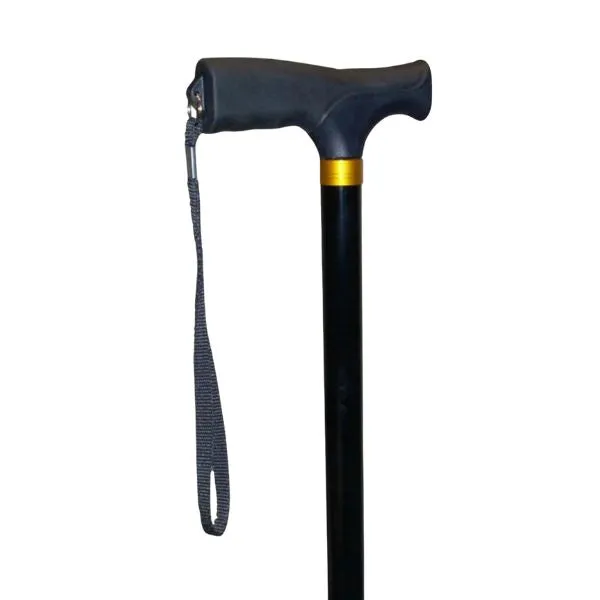 PQUIP T Shape Soft Grip Handle Cane