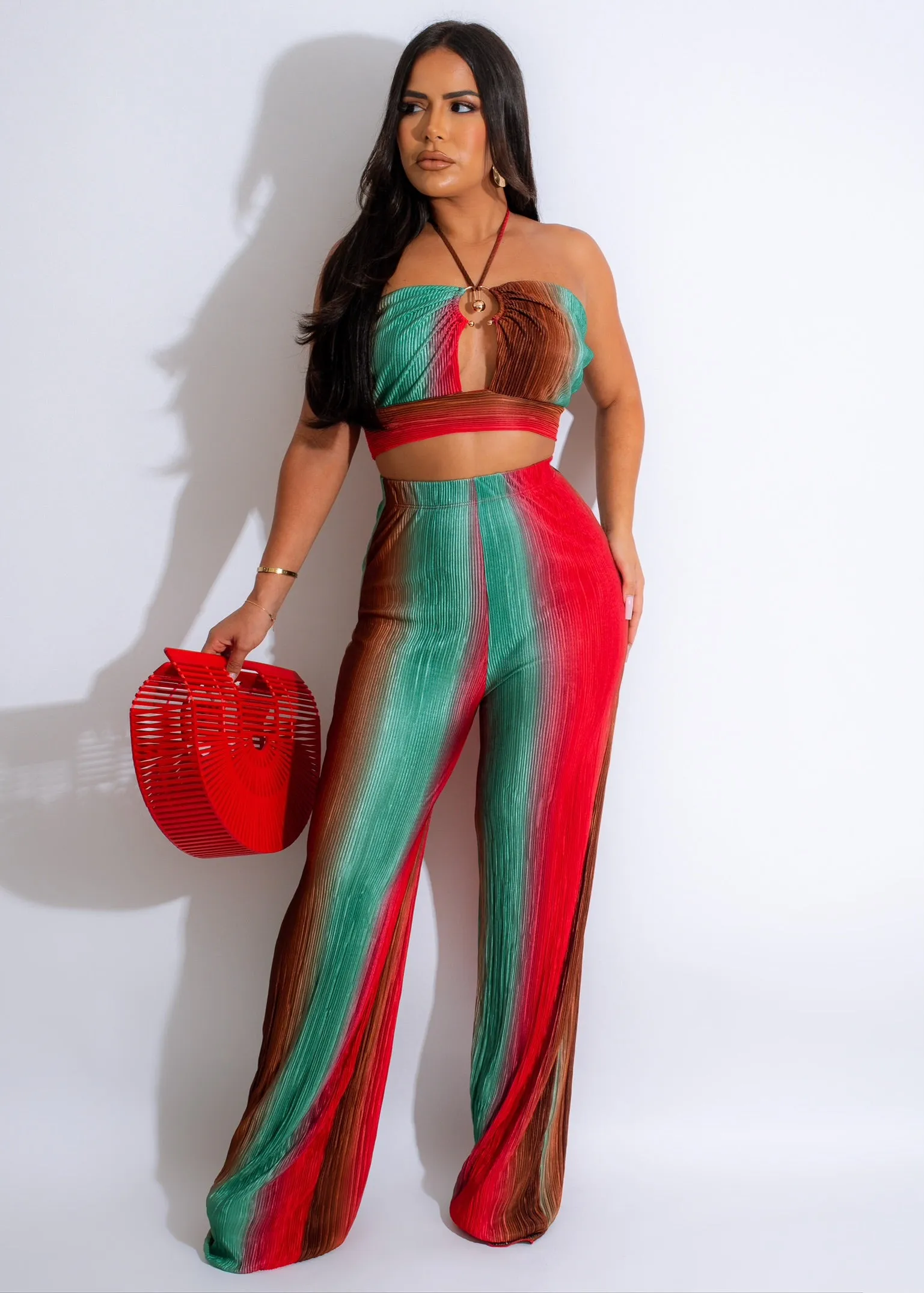 Promise You Pant Set Green