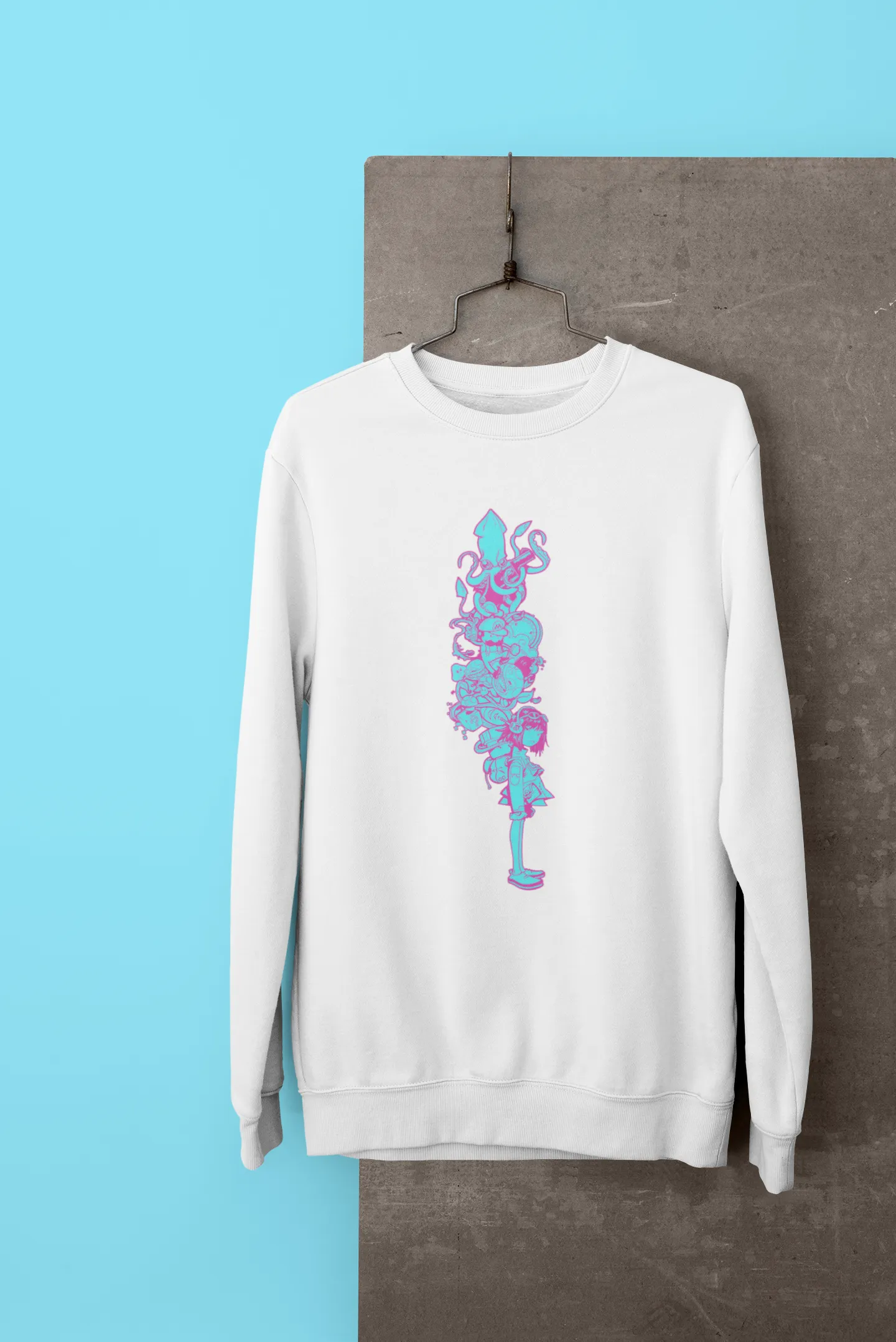 Pure Imagination (Anime) - Heavy Blend Crewneck Sweatshirt