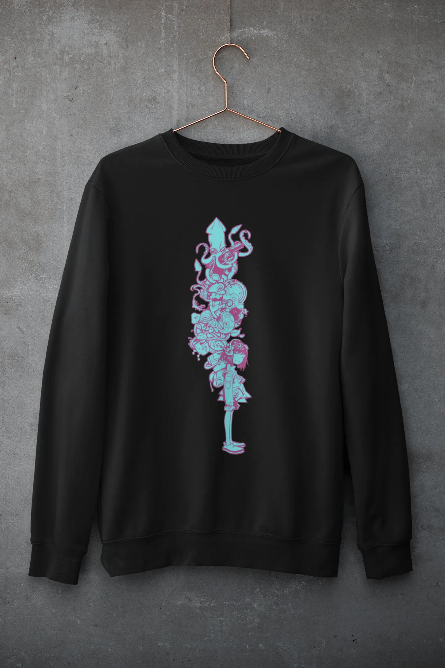 Pure Imagination (Anime) - Heavy Blend Crewneck Sweatshirt