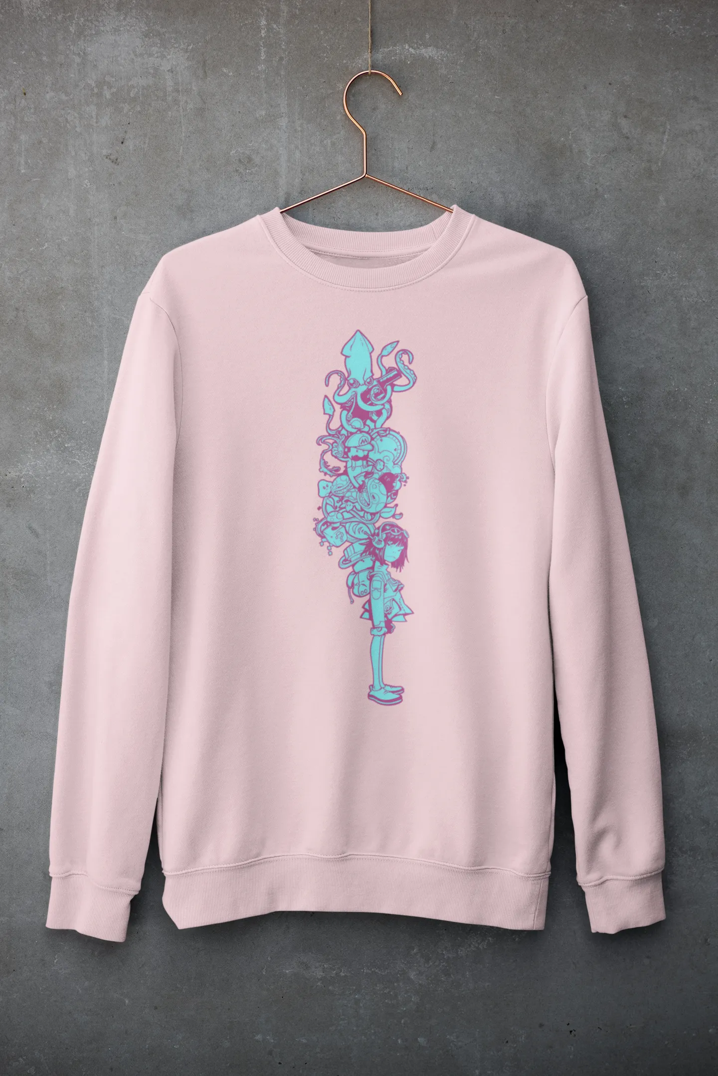 Pure Imagination (Anime) - Heavy Blend Crewneck Sweatshirt