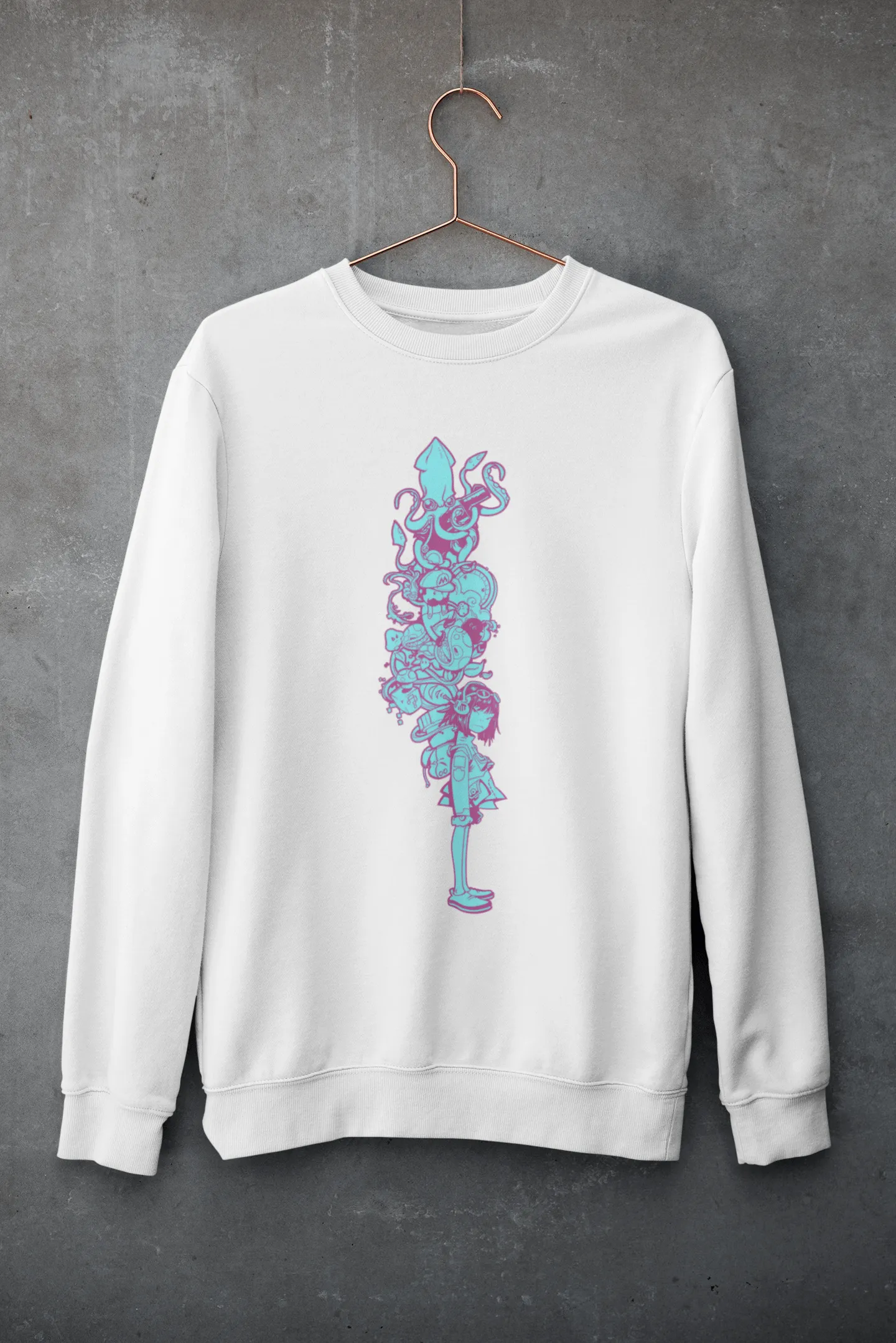 Pure Imagination (Anime) - Heavy Blend Crewneck Sweatshirt