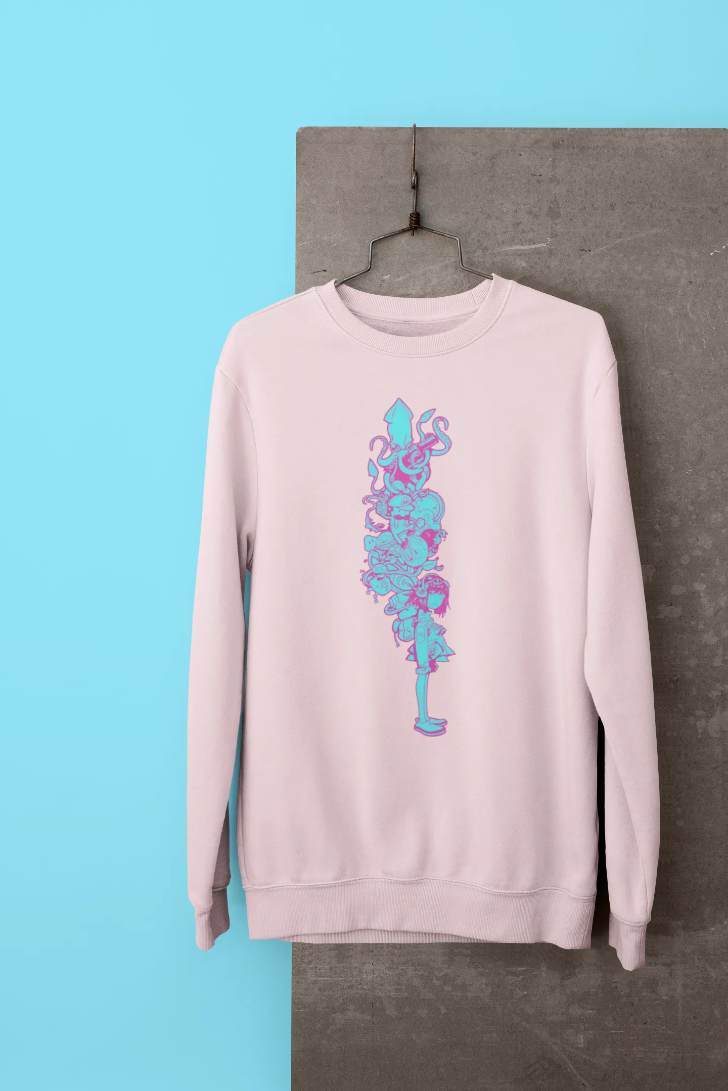 Pure Imagination (Anime) - Heavy Blend Crewneck Sweatshirt