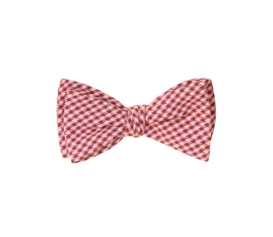 Red Gingham Bow Tie