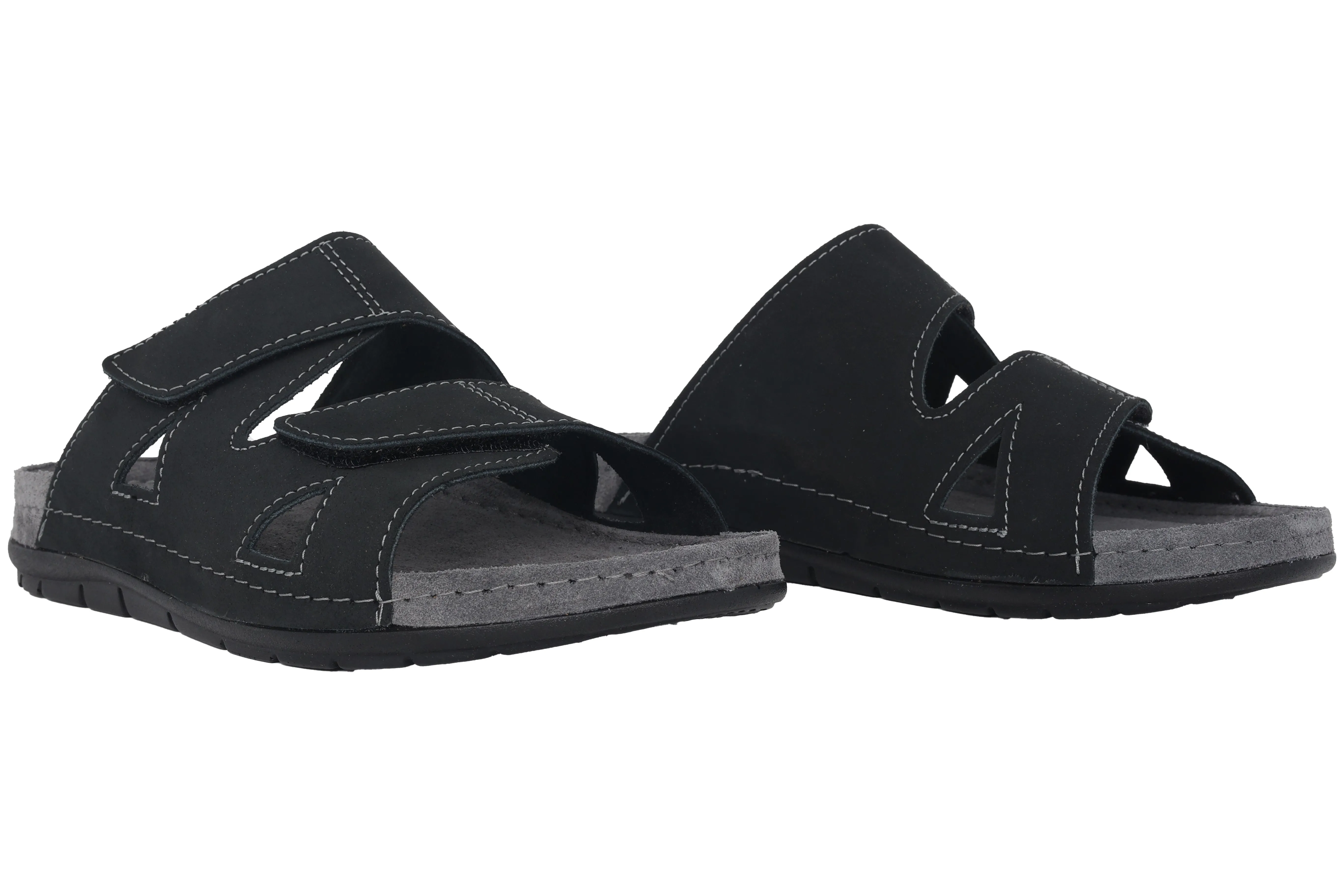 'Rodigo-H' men's sandal - Black