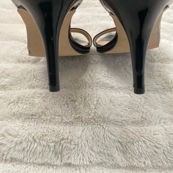 Sam Edelman Ankle Strap Heels Black Size 8.5