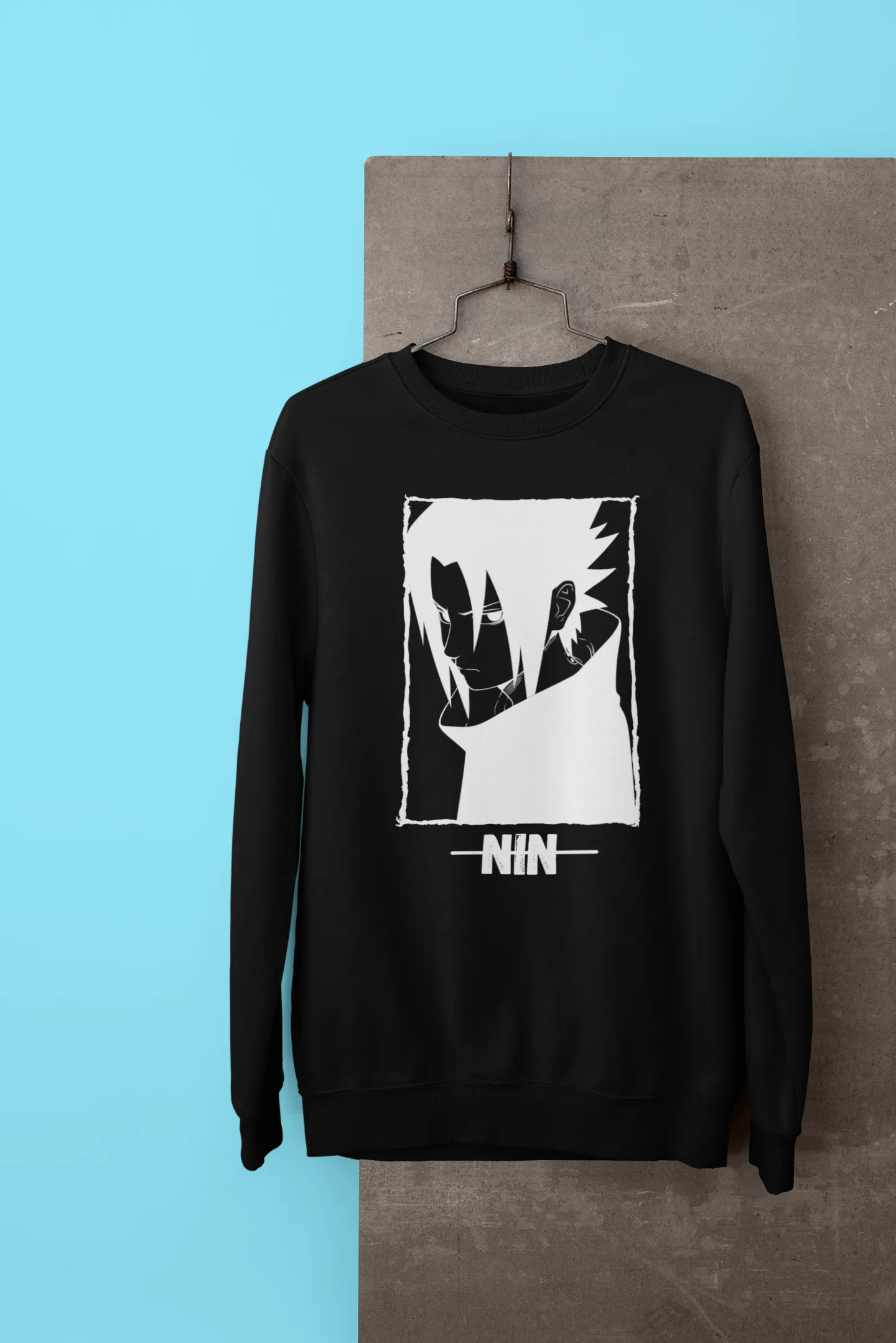 Sasuke (NIN) - Heavy Blend Crewneck Sweatshirt