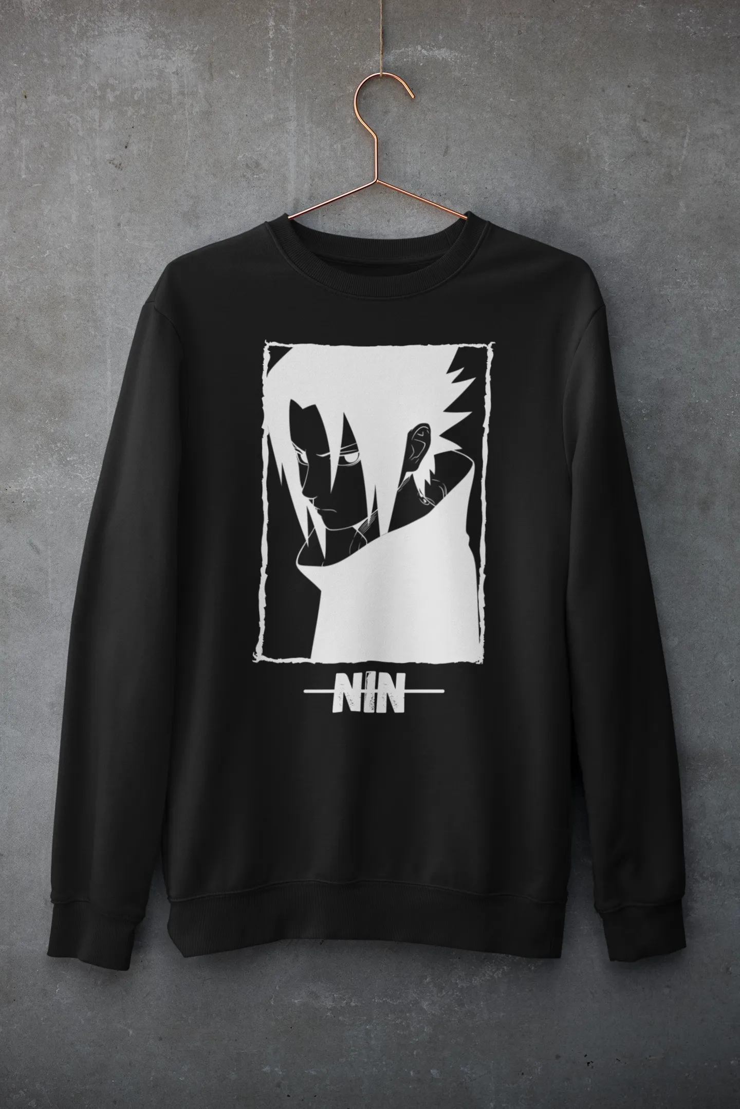 Sasuke (NIN) - Heavy Blend Crewneck Sweatshirt