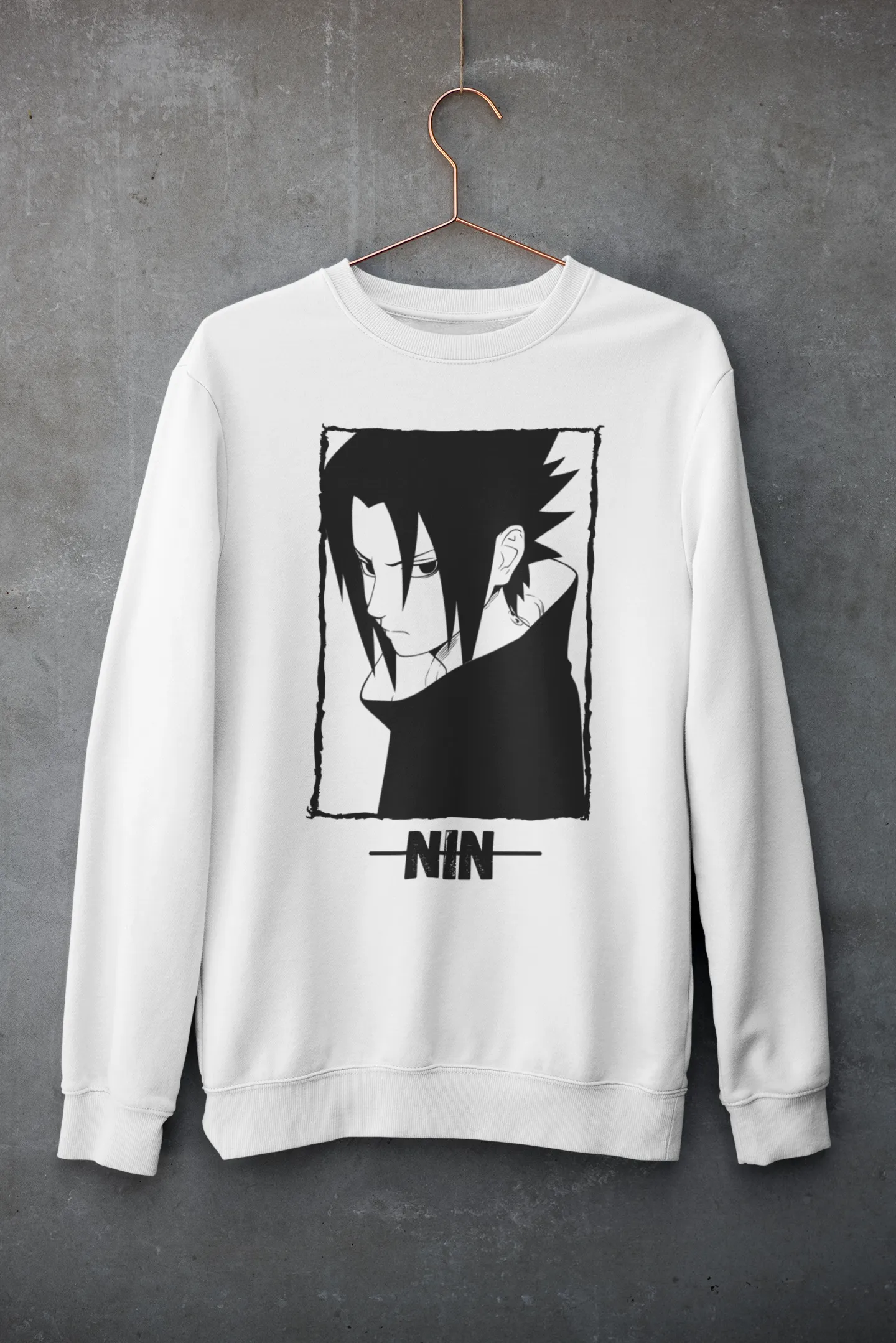 Sasuke (NIN) - Heavy Blend Crewneck Sweatshirt