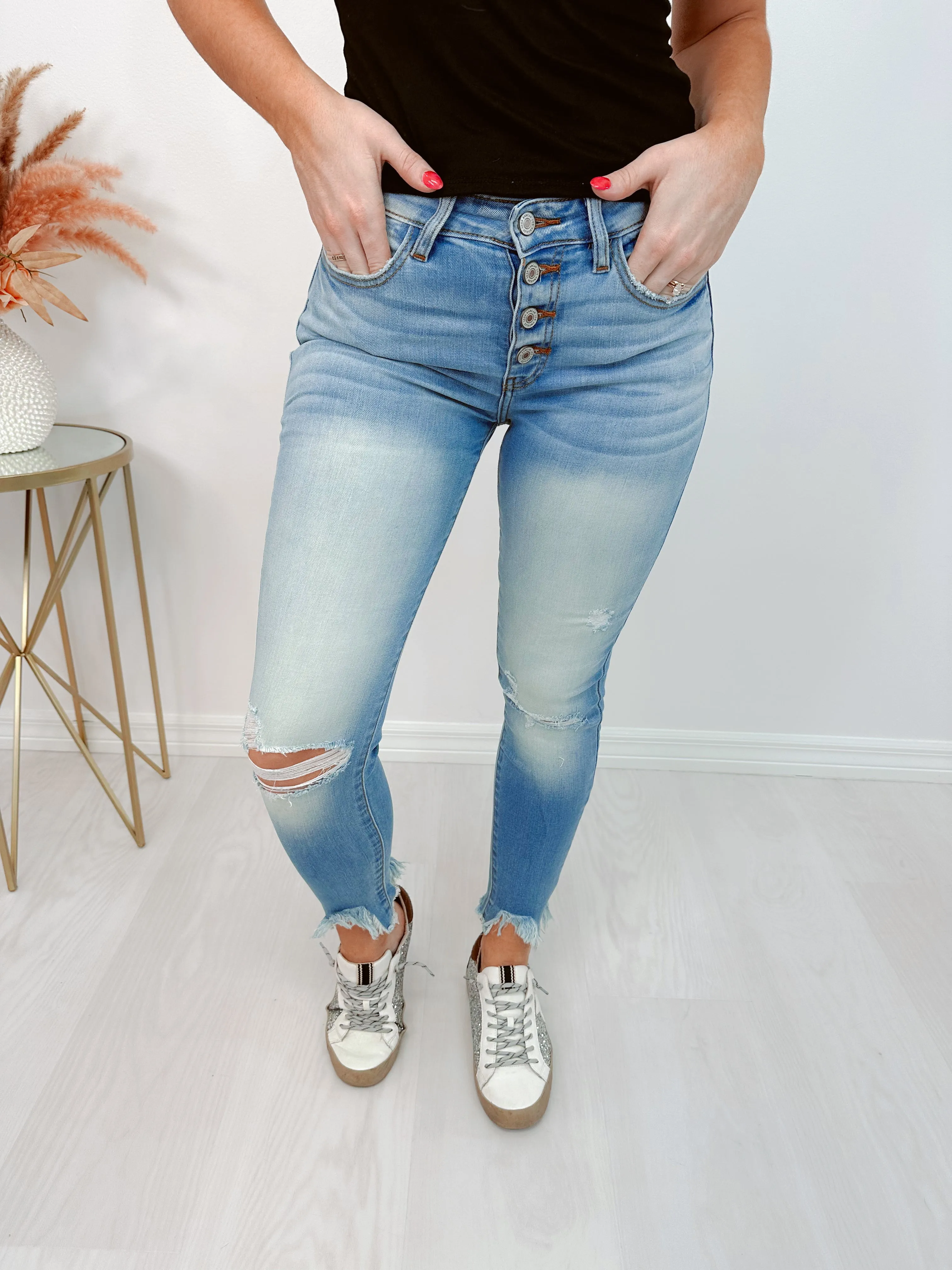 Selah Super Skinny Ankle Jeans