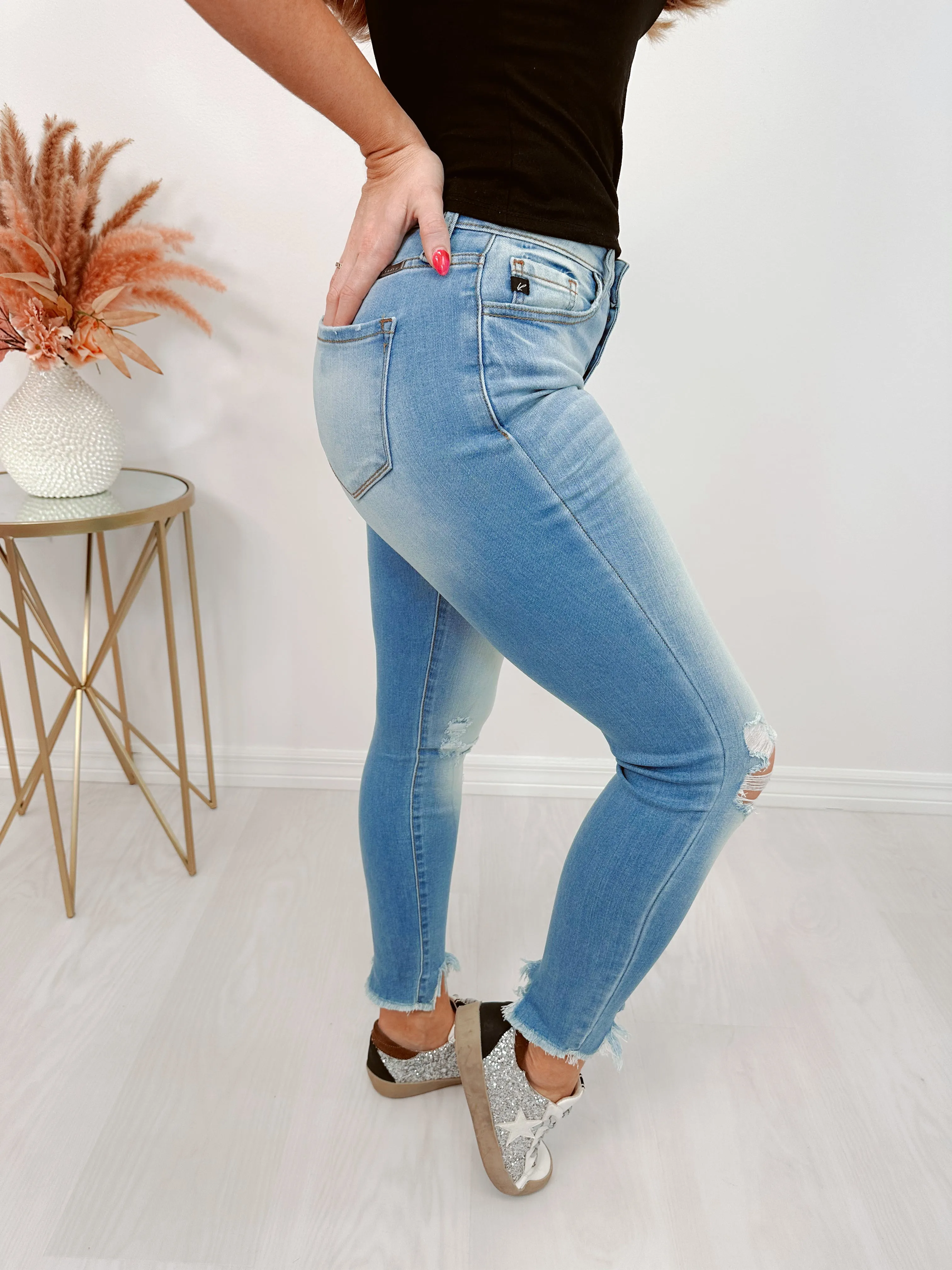 Selah Super Skinny Ankle Jeans