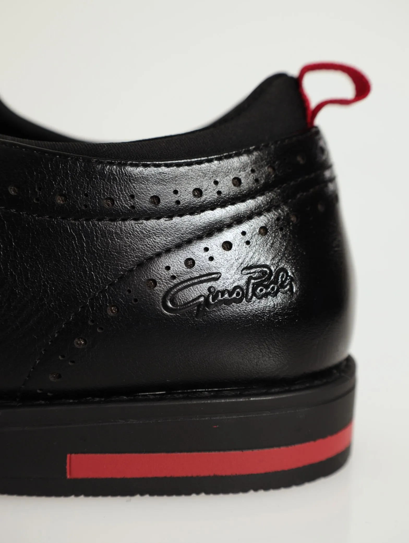 Smart Casual Brogue Lace-Up Shoe - Black