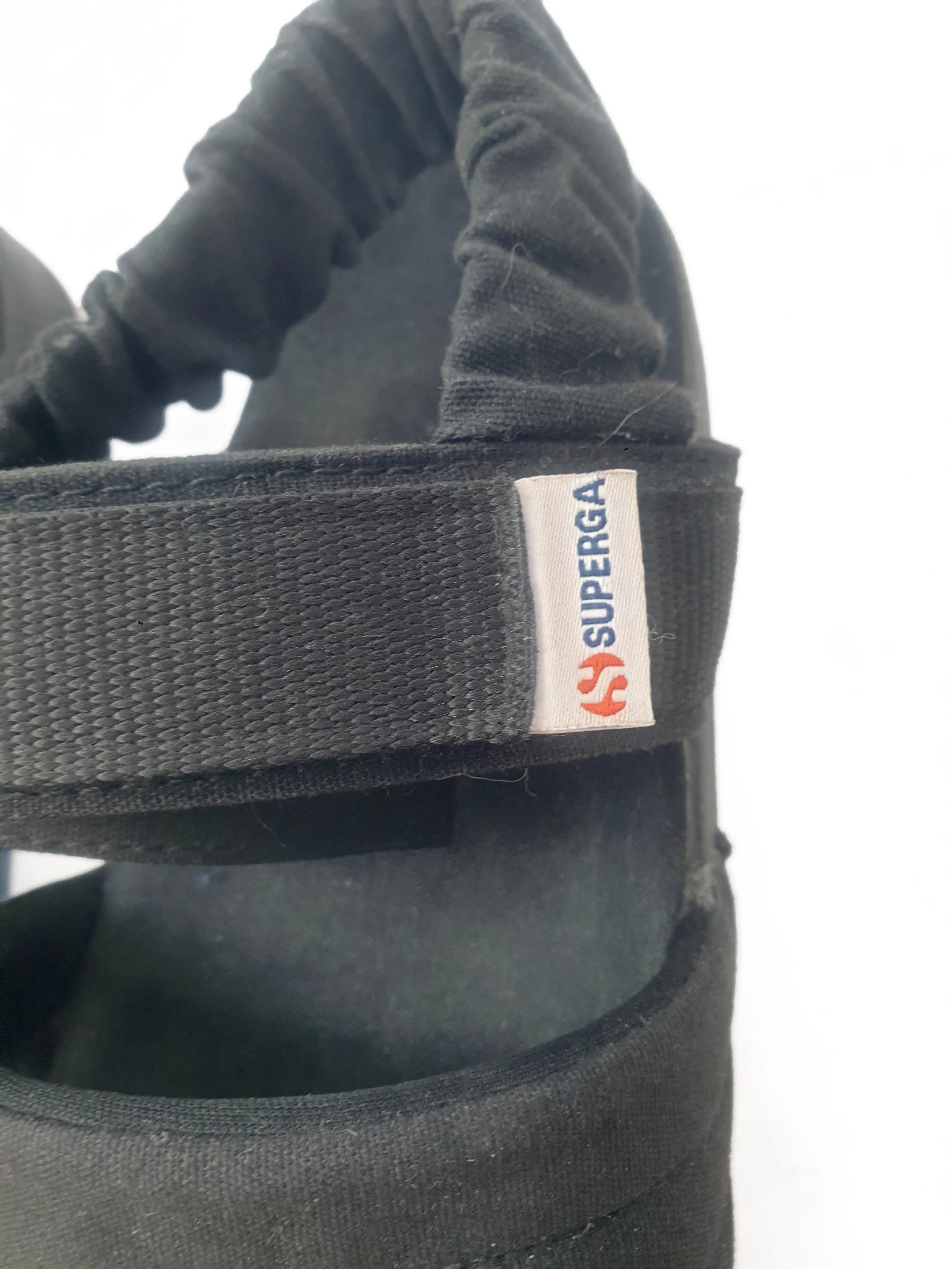 Supergar black shoes size 38