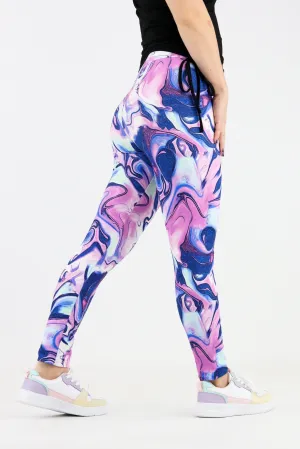 Sweet Marble - Casual Full Leggings