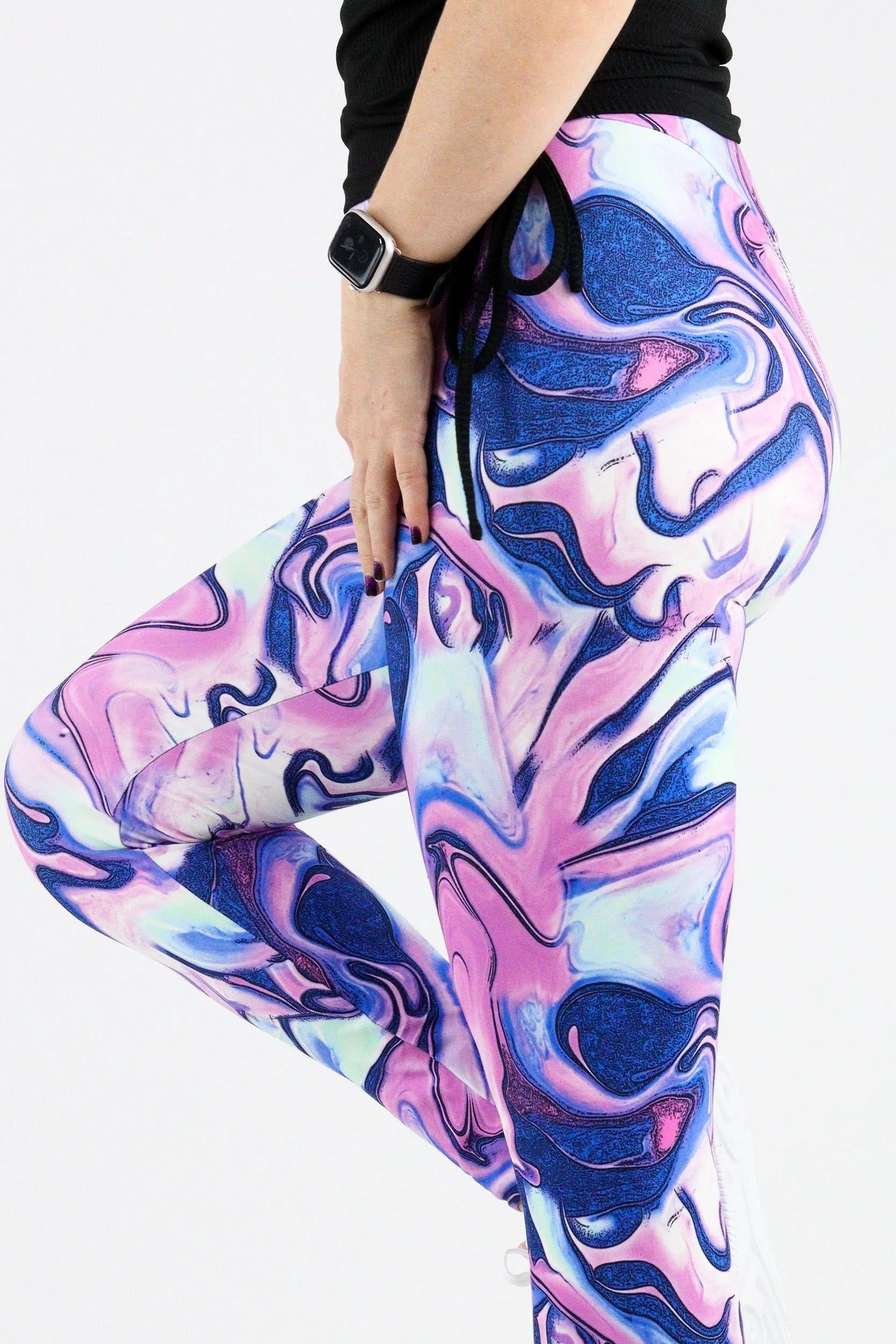 Sweet Marble - Casual Full Leggings