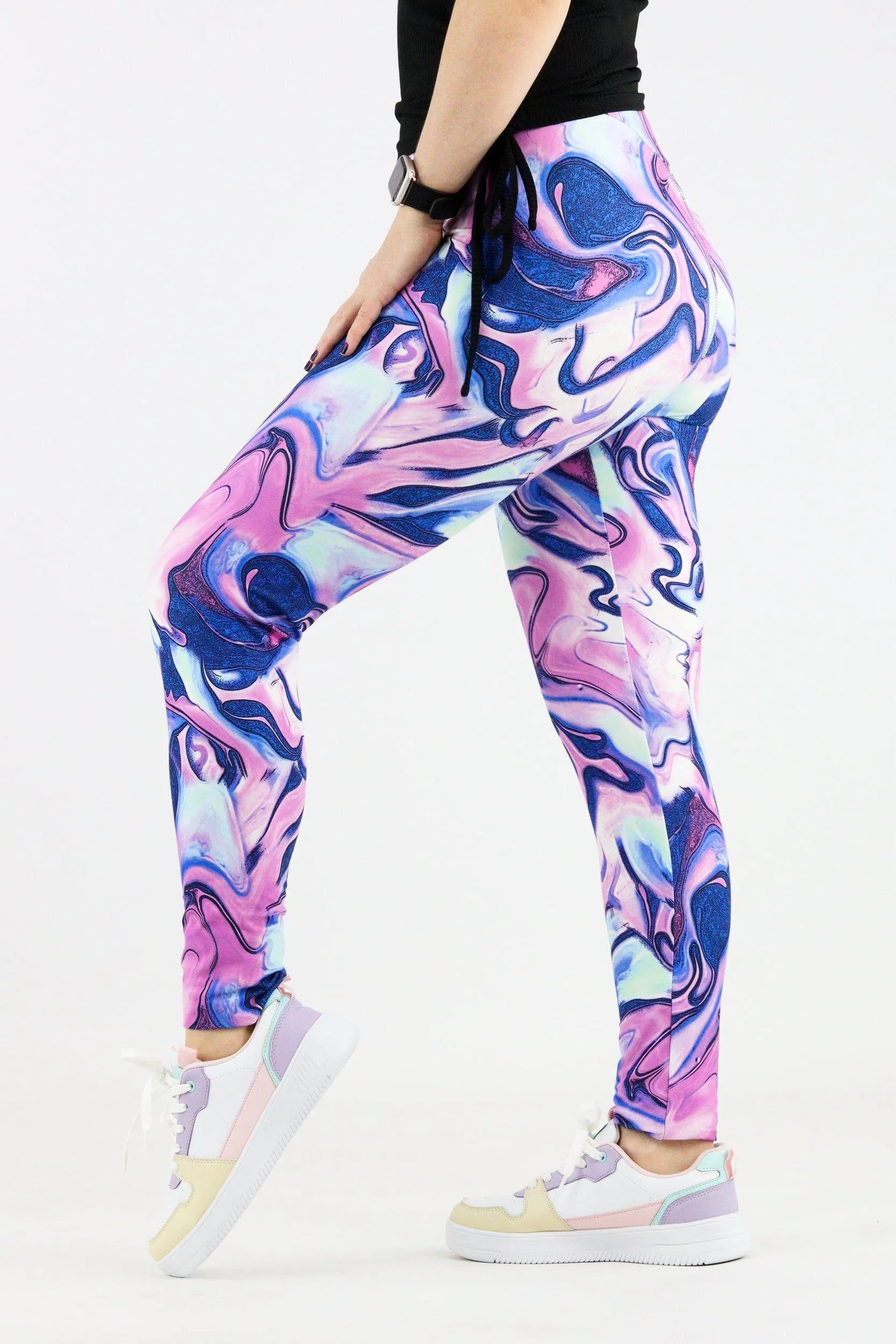 Sweet Marble - Casual Full Leggings