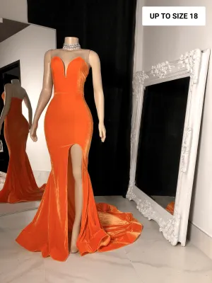 The CHELSEA Velvet Gown