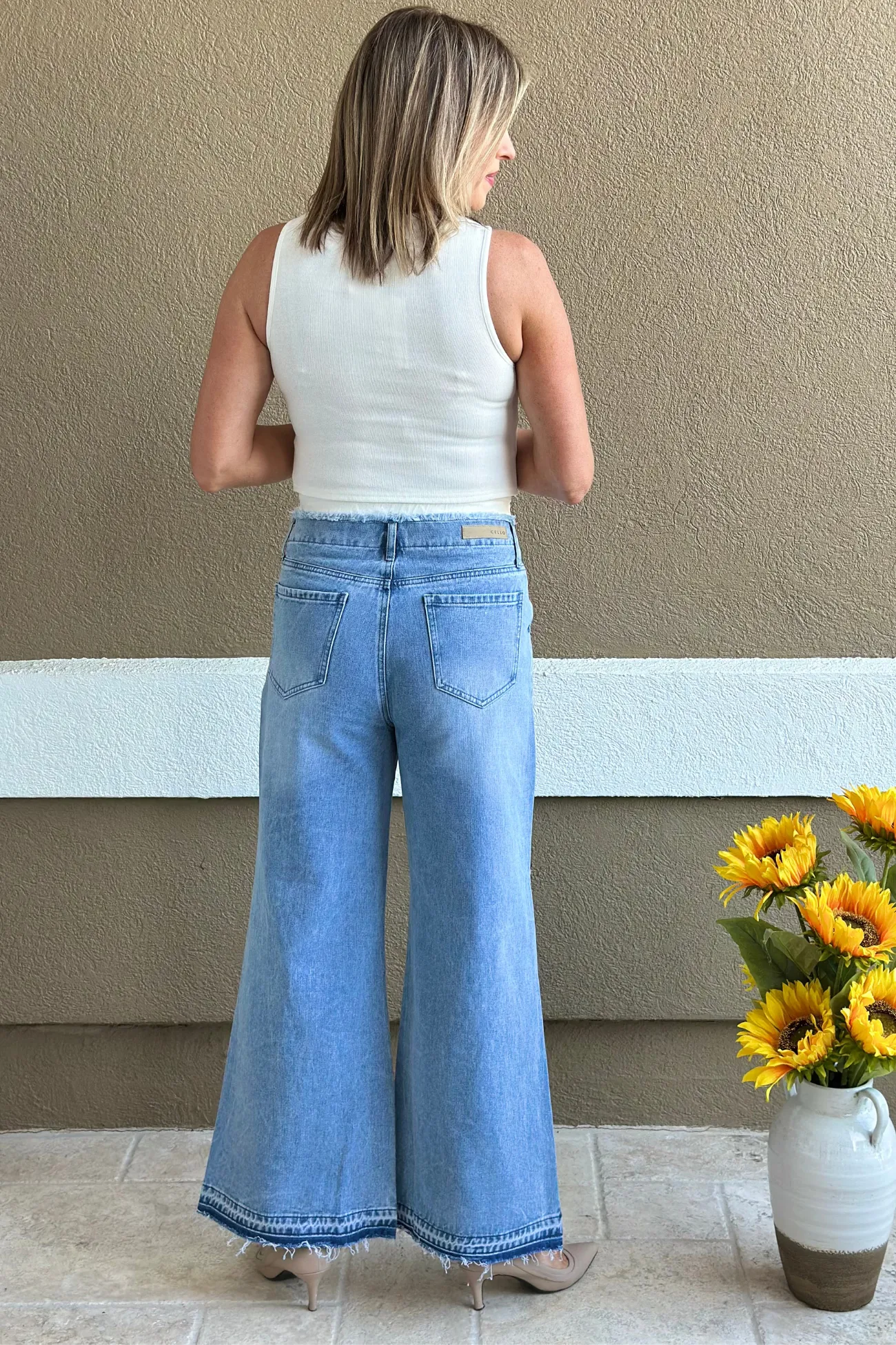 The Double Waistband High-Rise Wide Leg Jean