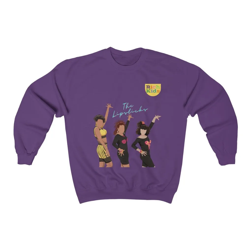 The LipSticks (Rich Kids) - Unisex Crewneck Sweatshirt