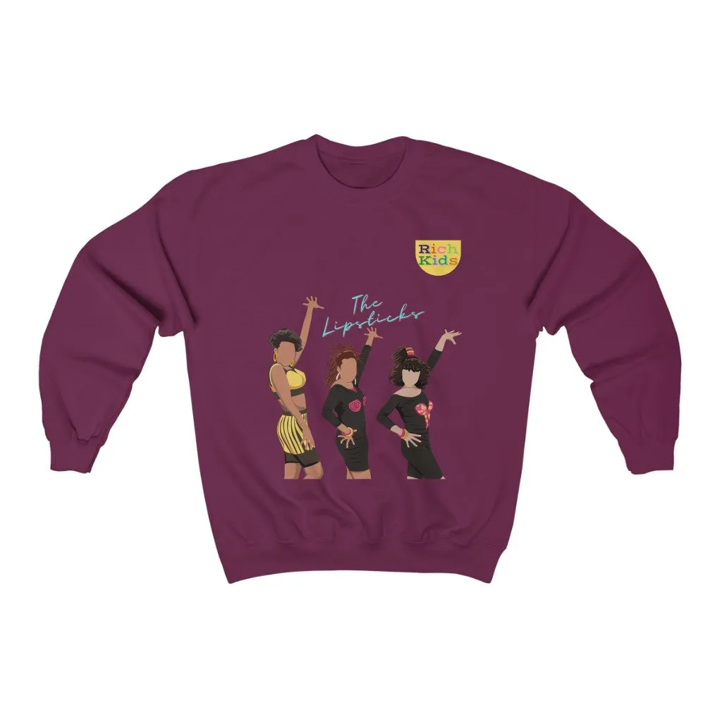 The LipSticks (Rich Kids) - Unisex Crewneck Sweatshirt